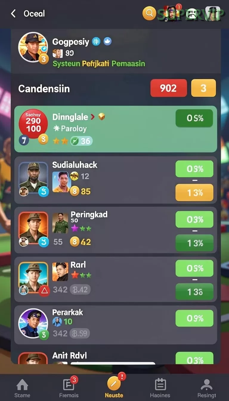 Cuplikan layar KERISTOTO — halaman utama