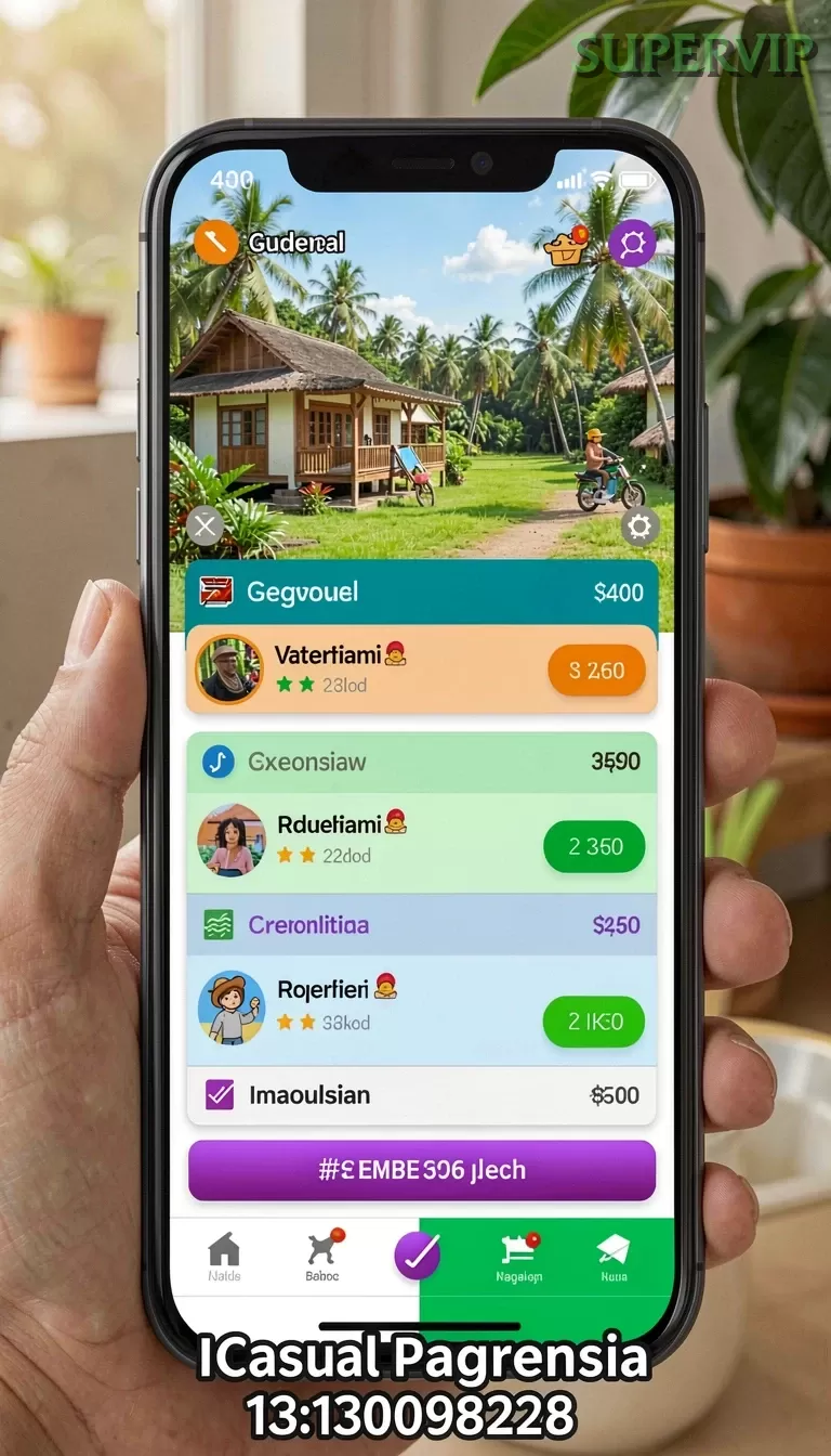 Cuplikan layar CAKRABOLA — menu navigasi