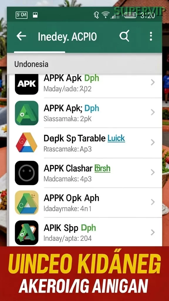 Cuplikan layar MPO2121 — aktivitas